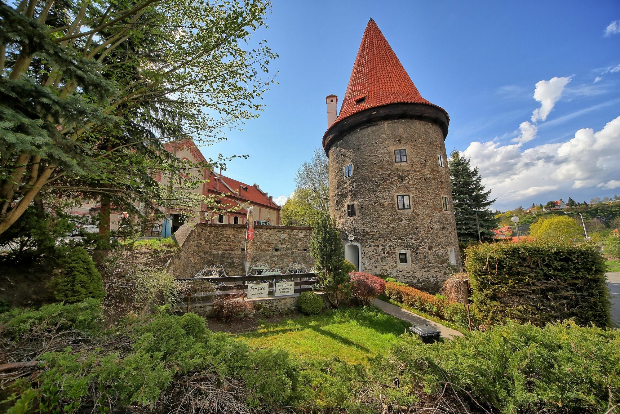 Krumlov Tower Cesky Krumlov Bagian luar foto